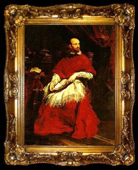 framed  Anthony Van Dyck cardinal guido, ta009-2